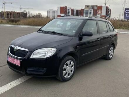 Чорний Шкода Фабія, об'ємом двигуна 1.4 л та пробігом 215 тис. км за 4950 $, фото 1 на Automoto.ua