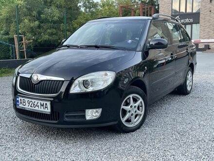 Шкода Фабия 2008 в Виннице на Automoto.ua Черный Шкода Фабия, объемом двигателя 1.6 л и пробегом 198 тыс. км за 5950 $, фото 1 на Automoto.ua
