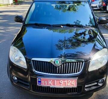 Шкода Фабия 2008 в Киеве на Automoto.ua Черный Шкода Фабия, объемом двигателя 1.4 л и пробегом 183 тыс. км за 5500 $, фото 1 на Automoto.ua