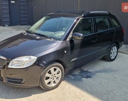 Чорний Шкода Фабія, об'ємом двигуна 1.4 л та пробігом 216 тис. км за 5900 $, фото 1 на Automoto.ua