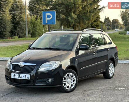 Чорний Шкода Фабія, об'ємом двигуна 1.4 л та пробігом 205 тис. км за 4999 $, фото 1 на Automoto.ua
