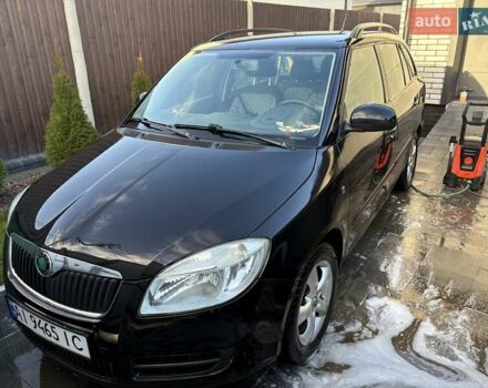 Черный Шкода Фабия, объемом двигателя 1.2 л и пробегом 264 тыс. км за 4250 $, фото 1 на Automoto.ua