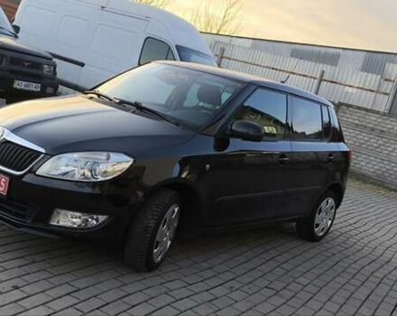Черный Шкода Фабия, объемом двигателя 1.2 л и пробегом 209 тыс. км за 5900 $, фото 1 на Automoto.ua
