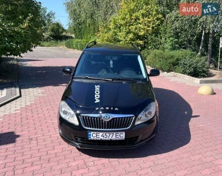 Черный Шкода Фабия, объемом двигателя 1.6 л и пробегом 275 тыс. км за 4500 $, фото 1 на Automoto.ua