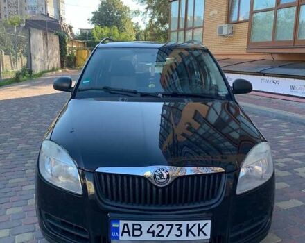 Чорний Шкода Фабія, об'ємом двигуна 1.2 л та пробігом 221 тис. км за 4150 $, фото 1 на Automoto.ua