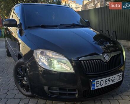 Шкода Фабия 2010 в Тернополе на Automoto.ua Черный Шкода Фабия, объемом двигателя 1.4 л и пробегом 275 тыс. км за 4650 $, фото 1 на Automoto.ua