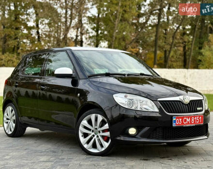 Чорний Шкода Фабія, об'ємом двигуна 1.4 л та пробігом 199 тис. км за 8299 $, фото 1 на Automoto.ua