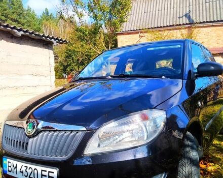 Черный Шкода Фабия, объемом двигателя 1.2 л и пробегом 156 тыс. км за 5600 $, фото 1 на Automoto.ua