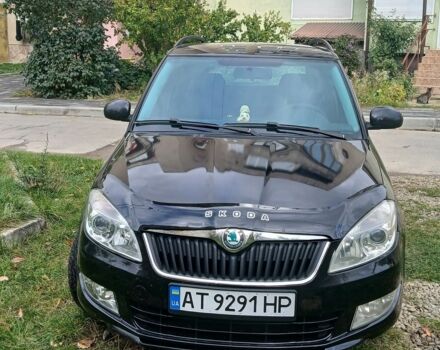 Черный Шкода Фабия, объемом двигателя 1.2 л и пробегом 235 тыс. км за 4550 $, фото 1 на Automoto.ua
