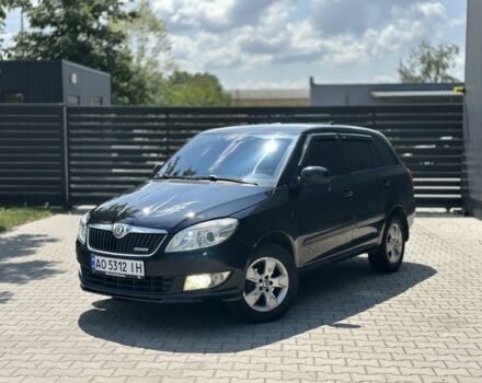 Черный Шкода Фабия, объемом двигателя 1.2 л и пробегом 265 тыс. км за 4799 $, фото 1 на Automoto.ua