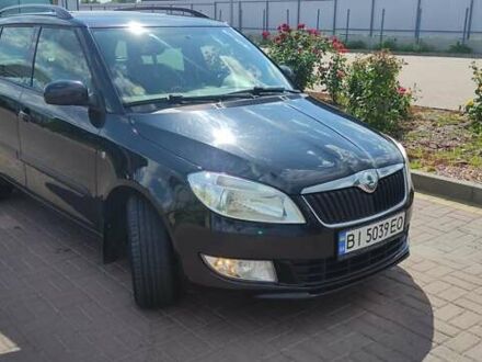 Чорний Шкода Фабія, об'ємом двигуна 1.6 л та пробігом 210 тис. км за 6700 $, фото 1 на Automoto.ua