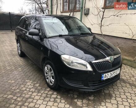 Черный Шкода Фабия, объемом двигателя 1.6 л и пробегом 257 тыс. км за 6000 $, фото 1 на Automoto.ua