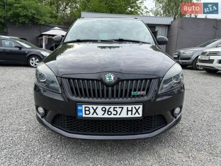 Черный Шкода Фабия, объемом двигателя 1.4 л и пробегом 152 тыс. км за 8499 $, фото 1 на Automoto.ua