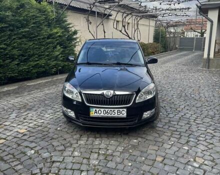 Черный Шкода Фабия, объемом двигателя 1.2 л и пробегом 95 тыс. км за 7500 $, фото 1 на Automoto.ua