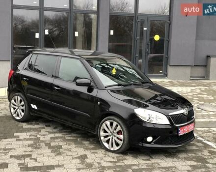 Черный Шкода Фабия, объемом двигателя 1.4 л и пробегом 170 тыс. км за 8400 $, фото 1 на Automoto.ua