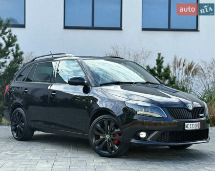 Чорний Шкода Фабія, об'ємом двигуна 1.4 л та пробігом 203 тис. км за 8599 $, фото 1 на Automoto.ua