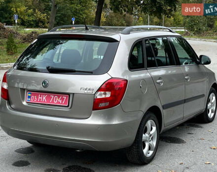 Коричневий Шкода Фабія, об'ємом двигуна 1.6 л та пробігом 218 тис. км за 5950 $, фото 4 на Automoto.ua