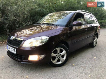 Коричневий Шкода Фабія, об'ємом двигуна 1.2 л та пробігом 240 тис. км за 5200 $, фото 1 на Automoto.ua