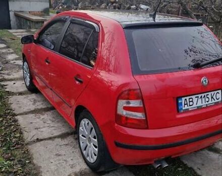 Красный Шкода Фабия, объемом двигателя 1.4 л и пробегом 180 тыс. км за 3700 $, фото 3 на Automoto.ua