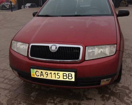 Красный Шкода Фабия, объемом двигателя 1.4 л и пробегом 237 тыс. км за 2500 $, фото 7 на Automoto.ua
