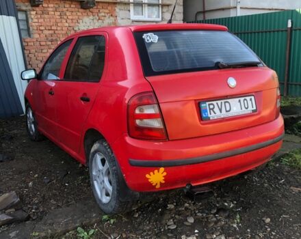 Красный Шкода Фабия, объемом двигателя 1.4 л и пробегом 1 тыс. км за 1100 $, фото 4 на Automoto.ua
