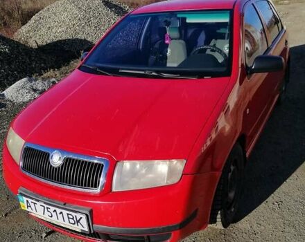 Красный Шкода Фабия, объемом двигателя 1.39 л и пробегом 229 тыс. км за 2600 $, фото 2 на Automoto.ua
