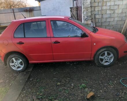 Красный Шкода Фабия, объемом двигателя 1.4 л и пробегом 1 тыс. км за 1100 $, фото 2 на Automoto.ua