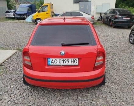 Красный Шкода Фабия, объемом двигателя 1.2 л и пробегом 295 тыс. км за 3000 $, фото 20 на Automoto.ua