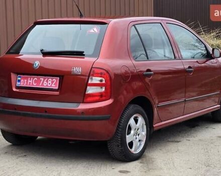 Червоний Шкода Фабія, об'ємом двигуна 1.39 л та пробігом 130 тис. км за 5999 $, фото 20 на Automoto.ua