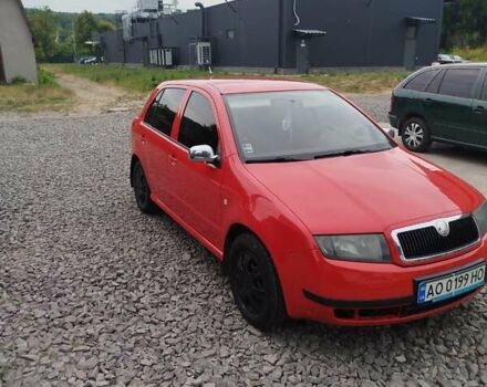 Красный Шкода Фабия, объемом двигателя 1.2 л и пробегом 295 тыс. км за 3000 $, фото 14 на Automoto.ua