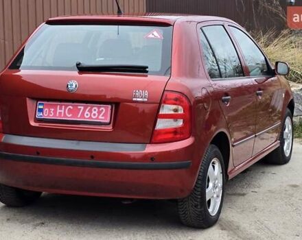 Червоний Шкода Фабія, об'ємом двигуна 1.39 л та пробігом 130 тис. км за 5999 $, фото 21 на Automoto.ua
