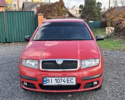 Красный Шкода Фабия, объемом двигателя 1.4 л и пробегом 365 тыс. км за 2999 $, фото 1 на Automoto.ua