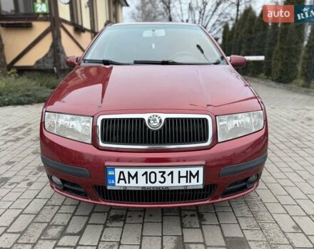 Червоний Шкода Фабія, об'ємом двигуна 1.4 л та пробігом 227 тис. км за 4777 $, фото 13 на Automoto.ua