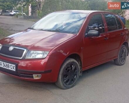 Красный Шкода Фабия, объемом двигателя 1.2 л и пробегом 170 тыс. км за 3400 $, фото 6 на Automoto.ua