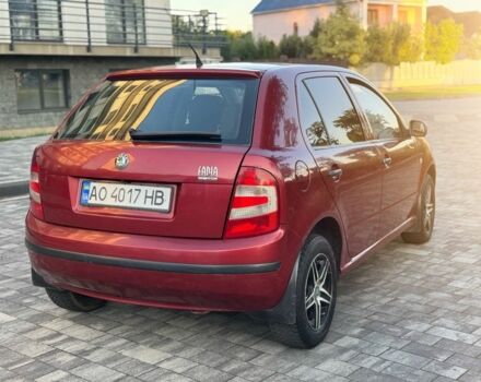 Красный Шкода Фабия, объемом двигателя 1.2 л и пробегом 187 тыс. км за 3350 $, фото 3 на Automoto.ua