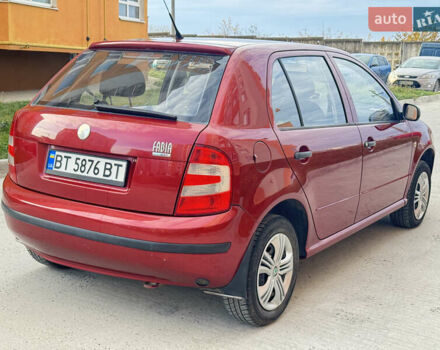 Красный Шкода Фабия, объемом двигателя 1.2 л и пробегом 155 тыс. км за 3499 $, фото 4 на Automoto.ua