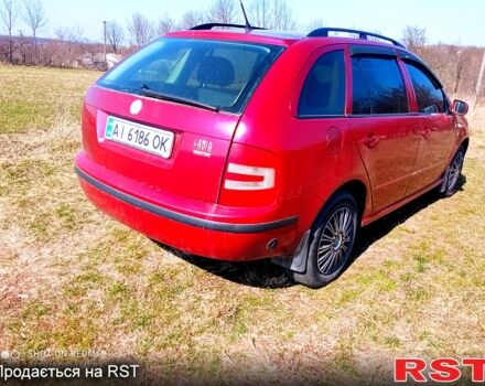 Червоний Шкода Фабія, об'ємом двигуна 1.4 л та пробігом 245 тис. км за 3100 $, фото 2 на Automoto.ua