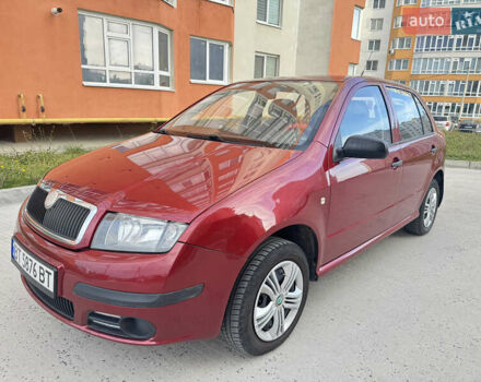 Красный Шкода Фабия, объемом двигателя 1.2 л и пробегом 155 тыс. км за 3499 $, фото 6 на Automoto.ua
