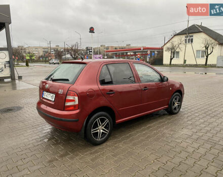 Красный Шкода Фабия, объемом двигателя 1.2 л и пробегом 189 тыс. км за 2999 $, фото 3 на Automoto.ua