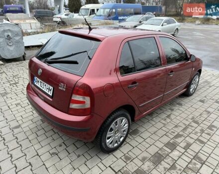 Червоний Шкода Фабія, об'ємом двигуна 1.4 л та пробігом 227 тис. км за 4777 $, фото 12 на Automoto.ua