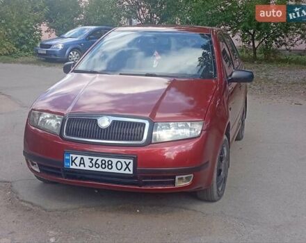 Красный Шкода Фабия, объемом двигателя 1.2 л и пробегом 170 тыс. км за 3400 $, фото 5 на Automoto.ua