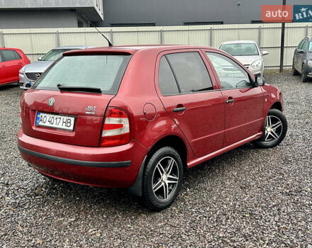 Красный Шкода Фабия, объемом двигателя 1.2 л и пробегом 189 тыс. км за 3599 $, фото 6 на Automoto.ua