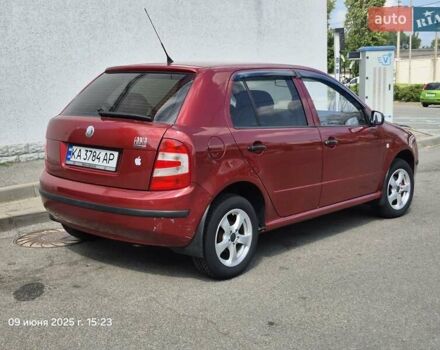 Красный Шкода Фабия, объемом двигателя 1.2 л и пробегом 156 тыс. км за 3900 $, фото 5 на Automoto.ua