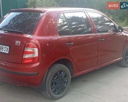 Красный Шкода Фабия, объемом двигателя 1.2 л и пробегом 170 тыс. км за 3400 $, фото 9 на Automoto.ua