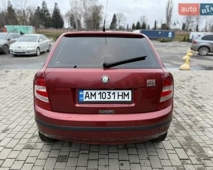 Червоний Шкода Фабія, об'ємом двигуна 1.4 л та пробігом 227 тис. км за 4777 $, фото 9 на Automoto.ua