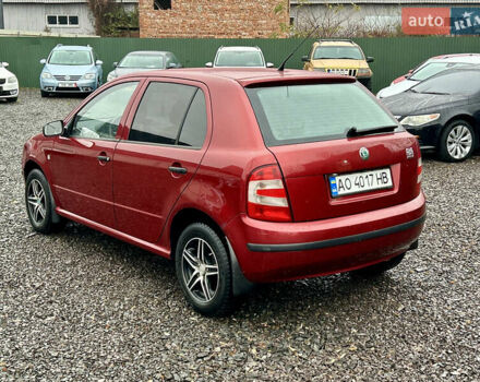 Красный Шкода Фабия, объемом двигателя 1.2 л и пробегом 189 тыс. км за 3599 $, фото 4 на Automoto.ua
