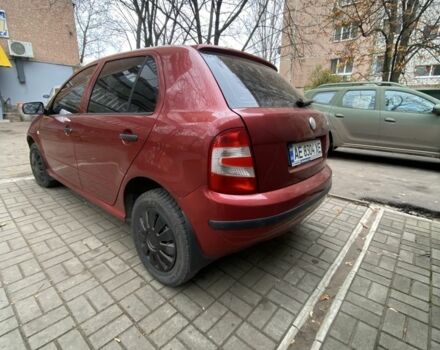 Красный Шкода Фабия, объемом двигателя 1.2 л и пробегом 213 тыс. км за 3500 $, фото 2 на Automoto.ua