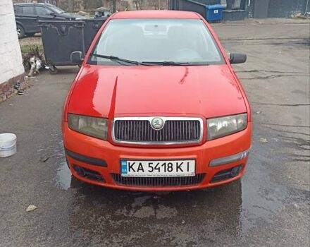 Красный Шкода Фабия, объемом двигателя 1.2 л и пробегом 409 тыс. км за 1800 $, фото 8 на Automoto.ua