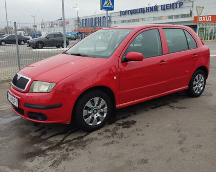 Красный Шкода Фабия, объемом двигателя 1.2 л и пробегом 240 тыс. км за 4200 $, фото 5 на Automoto.ua