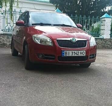 Червоний Шкода Фабія, об'ємом двигуна 1.39 л та пробігом 229 тис. км за 5000 $, фото 1 на Automoto.ua